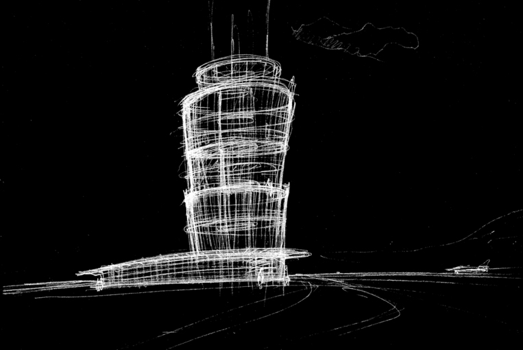 Neubau militärischer Flughafenkontrollturm